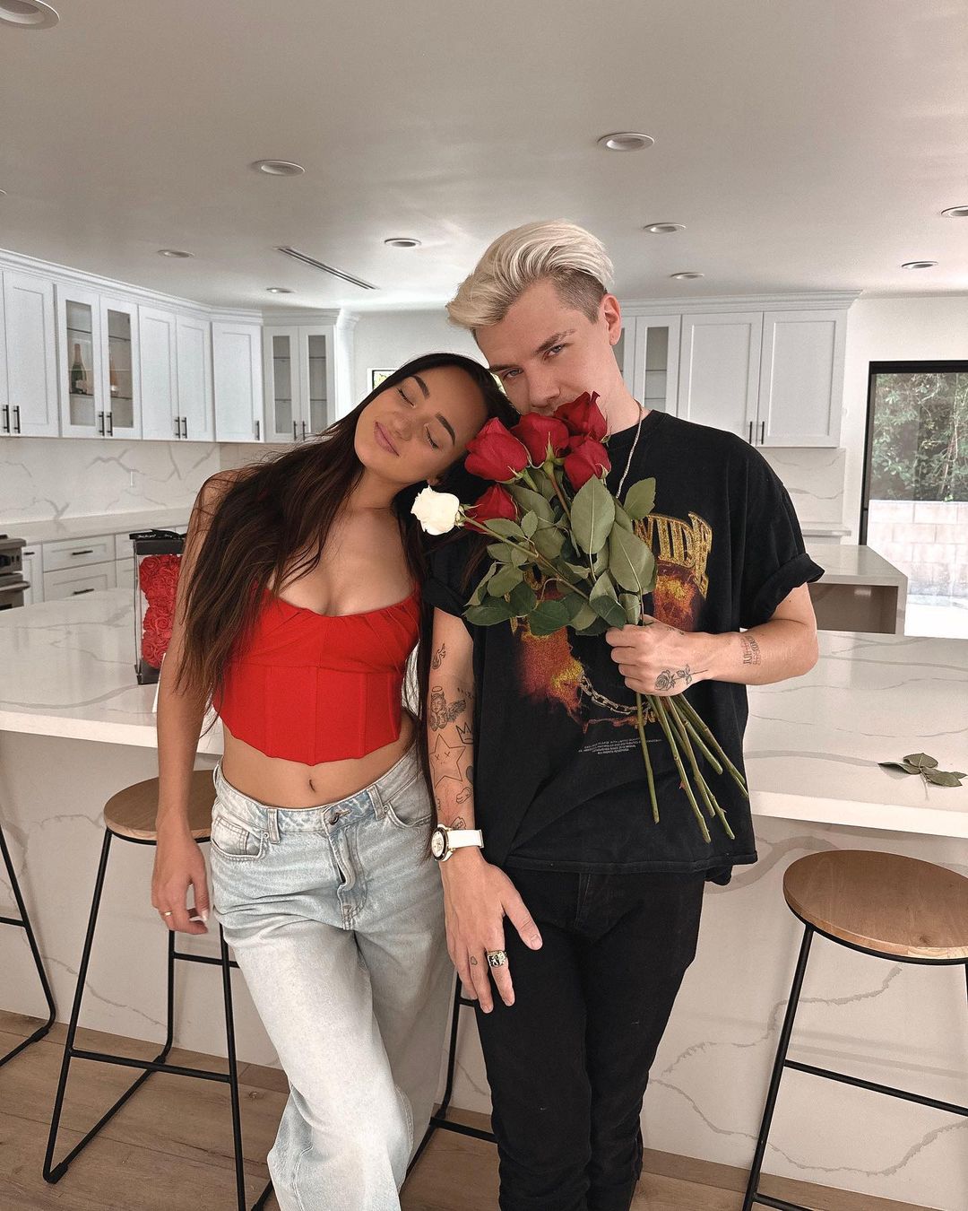 Maddie Joy moved into a new house with her new boyfriend, Gary Grey.
