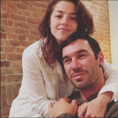 Olivia Thirlby with her husband Jacques Pienaar