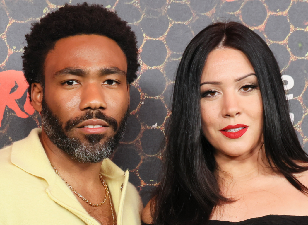 Donald Glover and his longtime partner Michelle White. 
