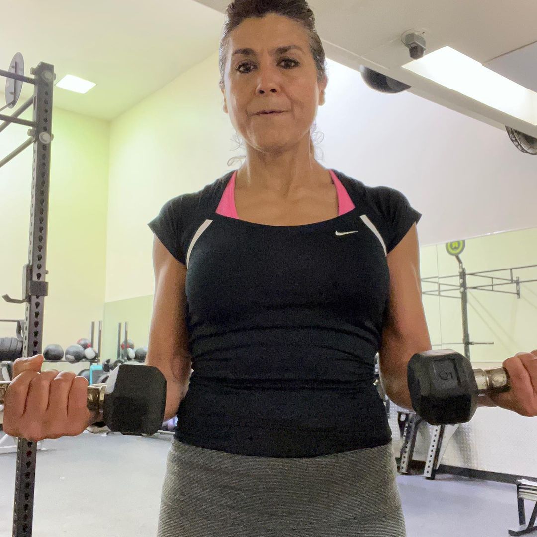 Vera Jimenez enjoys her workouts. (Source: Instagram. 