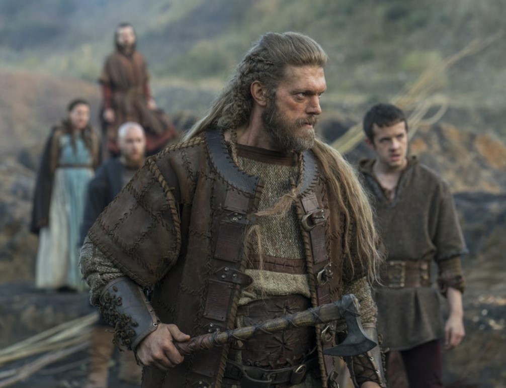 Adam Copeland portrayed the character Kjetill Flatnose in the TV series 'Vikings.'