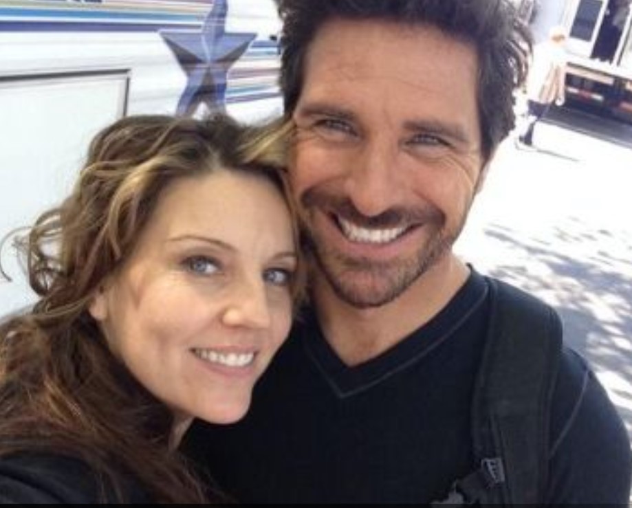 Ed Quinn and his wife, Heather Courtney, are content in their relationship.