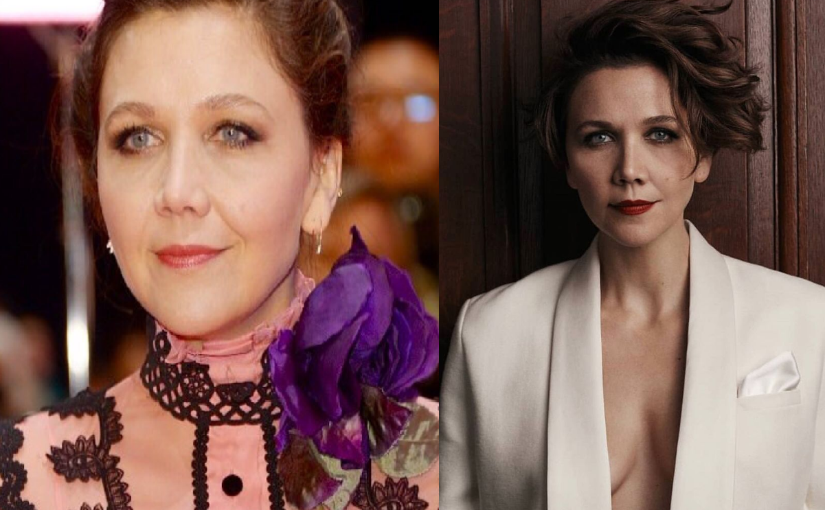 Maggie Gyllenhaal's reported before and after plastic surgery.