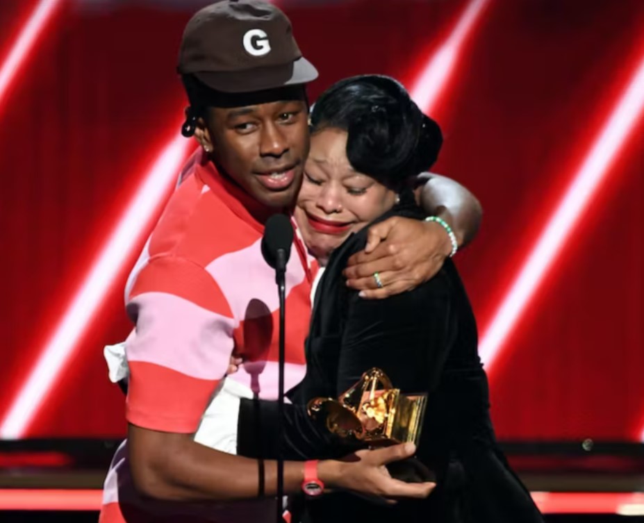 Tyler, the Creator credits his mother, Bonita Smith for his success.