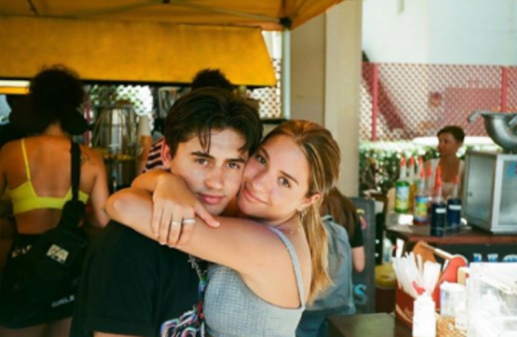 Mackenzie Ziegler and her ex boyfriend Isaak Presley. 