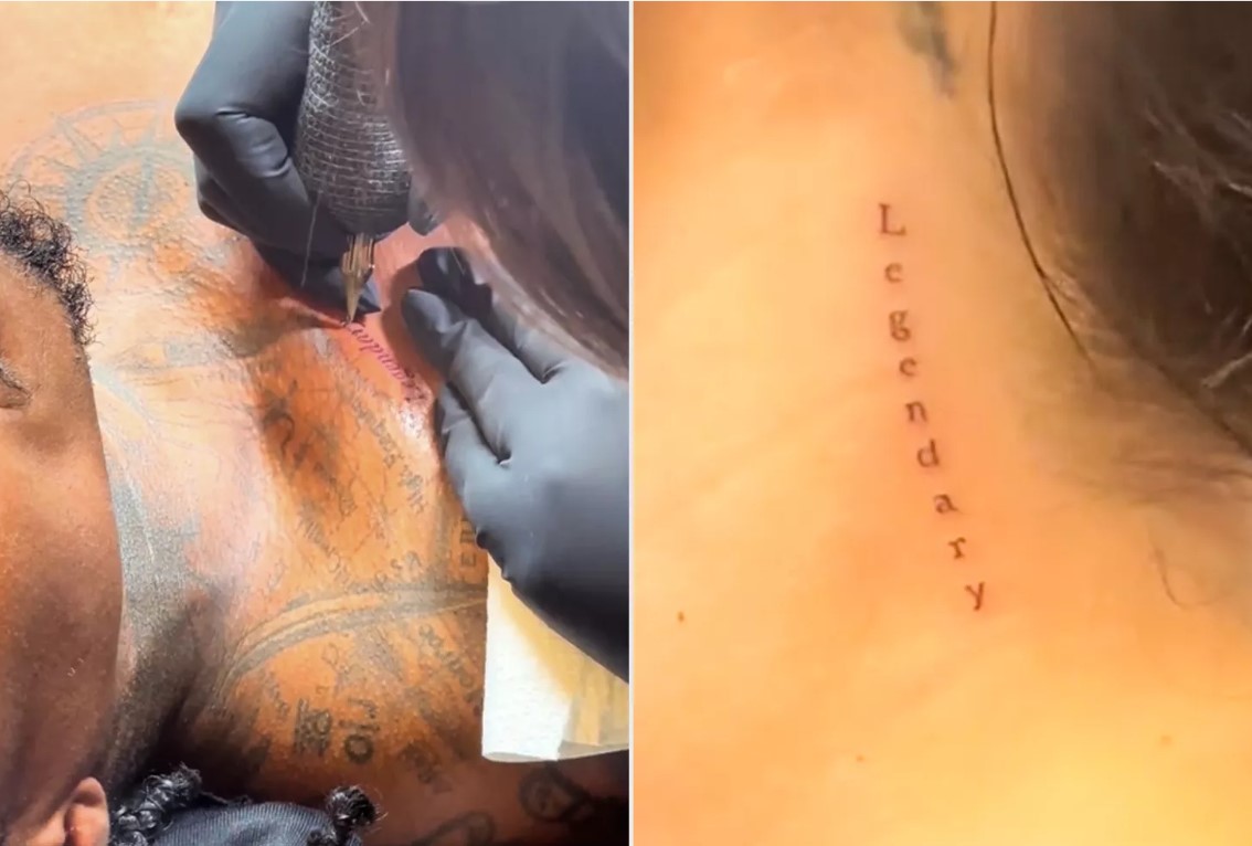 Bre Tiesi and her boyfriend Nick Cannon recently got a tattoo of their son's name.