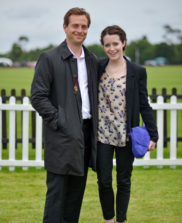 Claire Foy with her now-former husband Stephen Campbell Moore