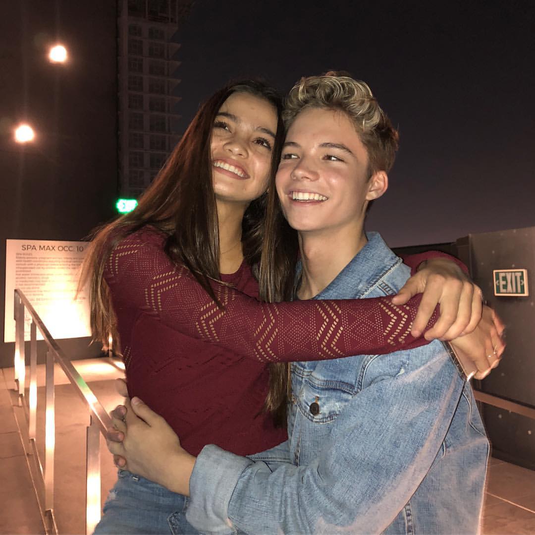 Connor Finnerty dated his girlfriend Siena Agudong in 2018.