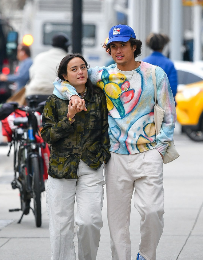 Charles Melton and his former girlfriend Chase Sui Wonders.