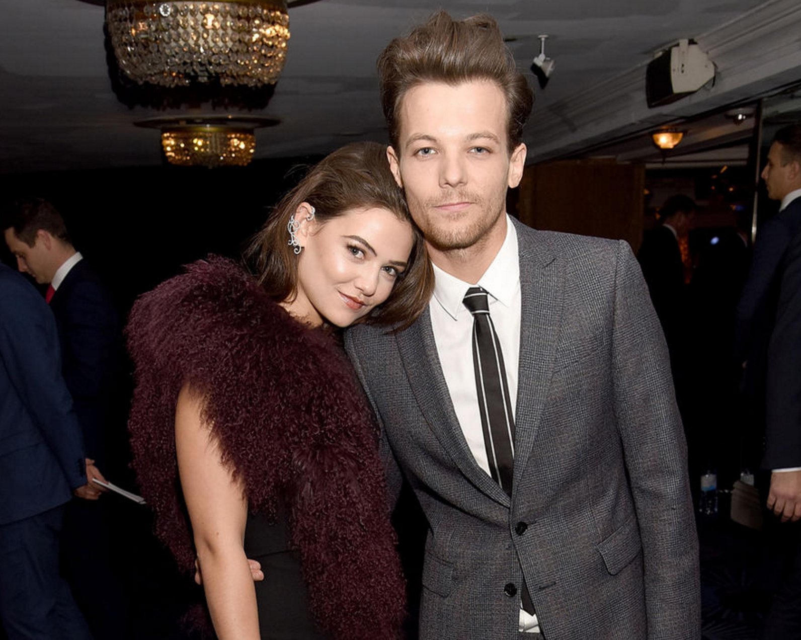 Danielle Campbell dated her then-boyfriend, Louis Tomlinson, for a year.