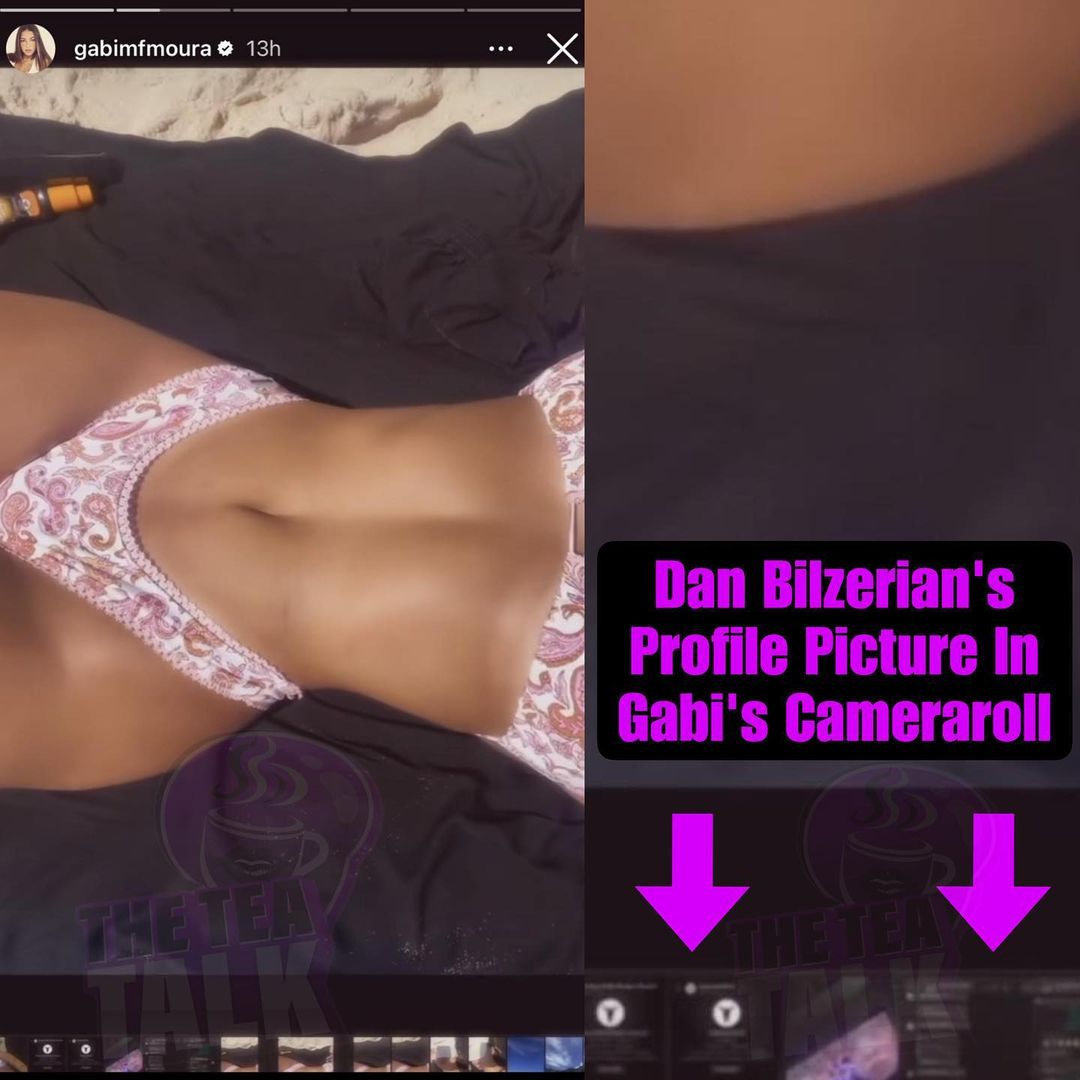 Gabi Moura exposed Dan Bilzerian on her Instagram Stories.