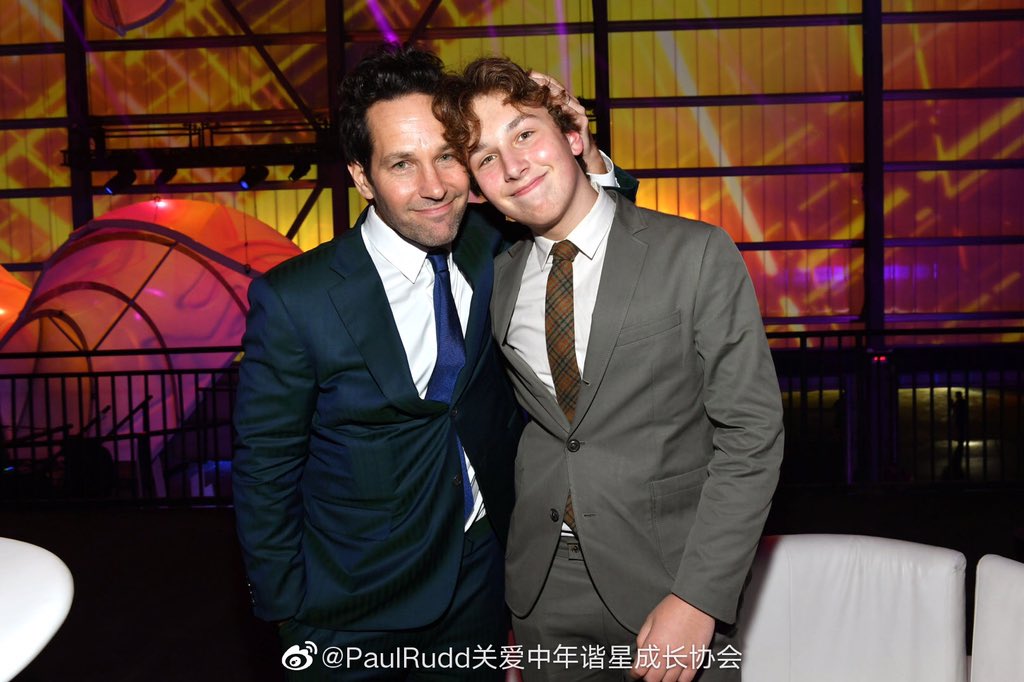 Paul Rudd shares two children with his wife. 