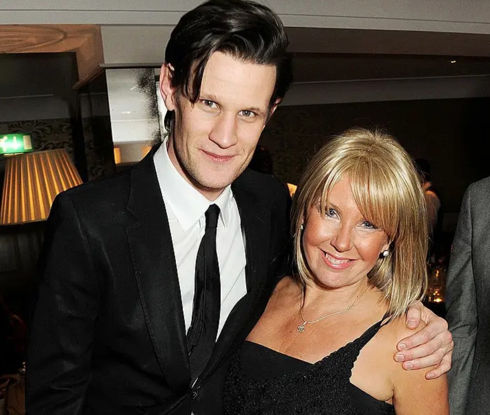 Matt Smith and his mother attended the fundraising dinner A Shepherd's Delight. 