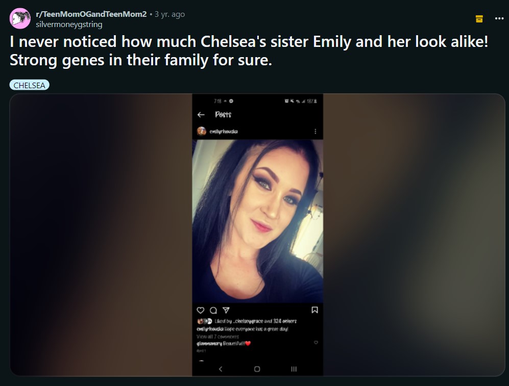 Fans believe that Chelsea DeBoer and her sister Emily share a strikingly similar appearance. 