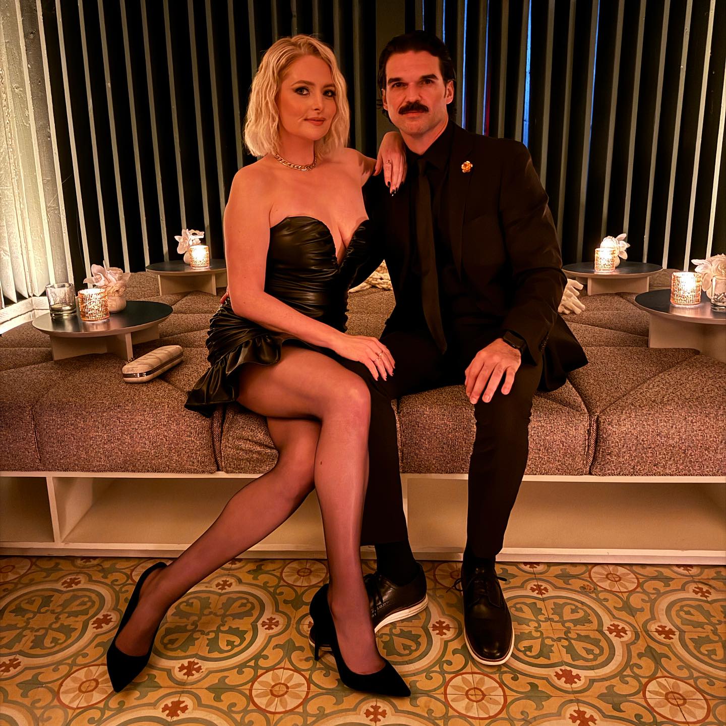 Lauren Ash with her boyfriend Jorge 'Miami' Berrios