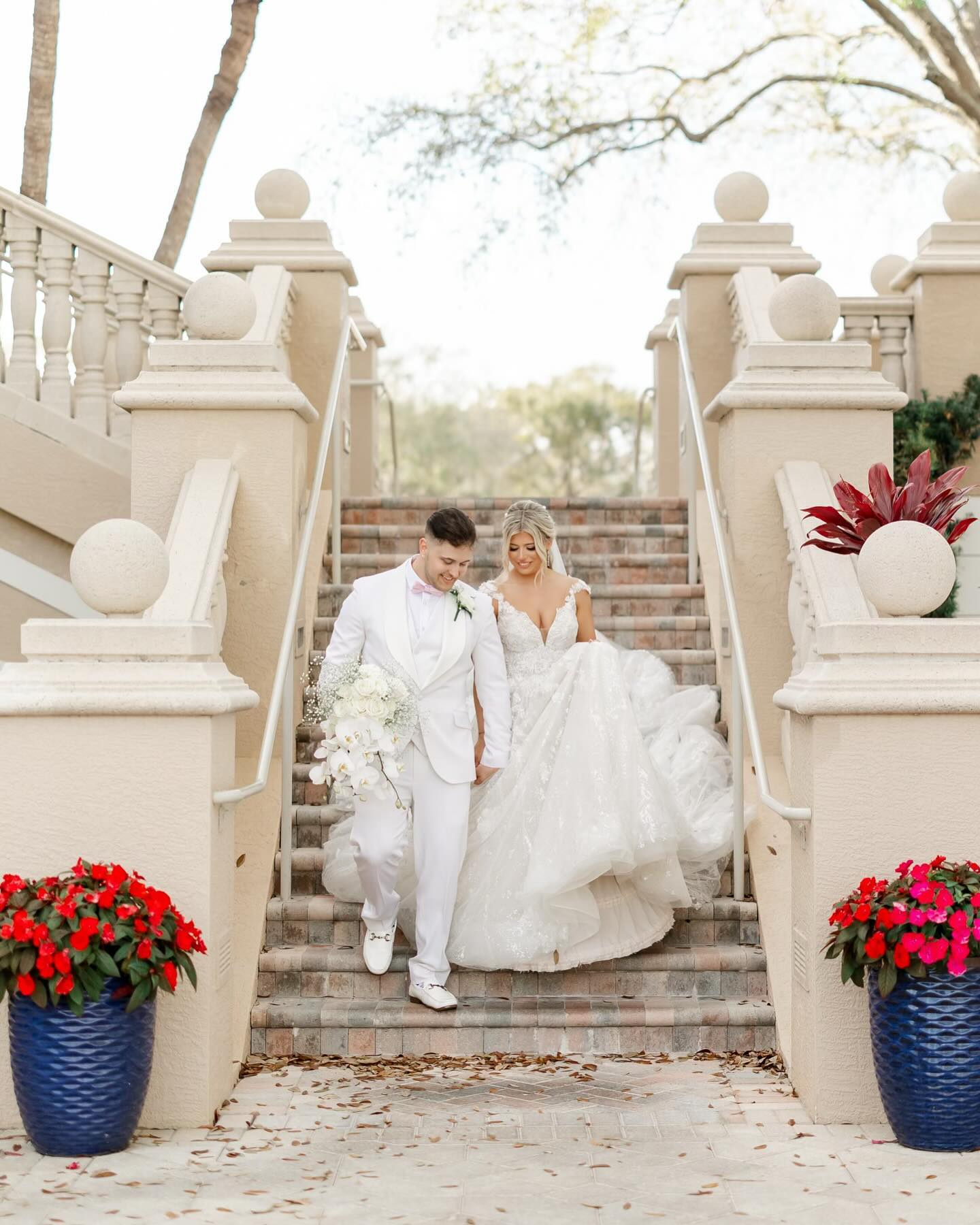 Mariah Covarrubias and her husband, Bill Ritter, on their wedding day