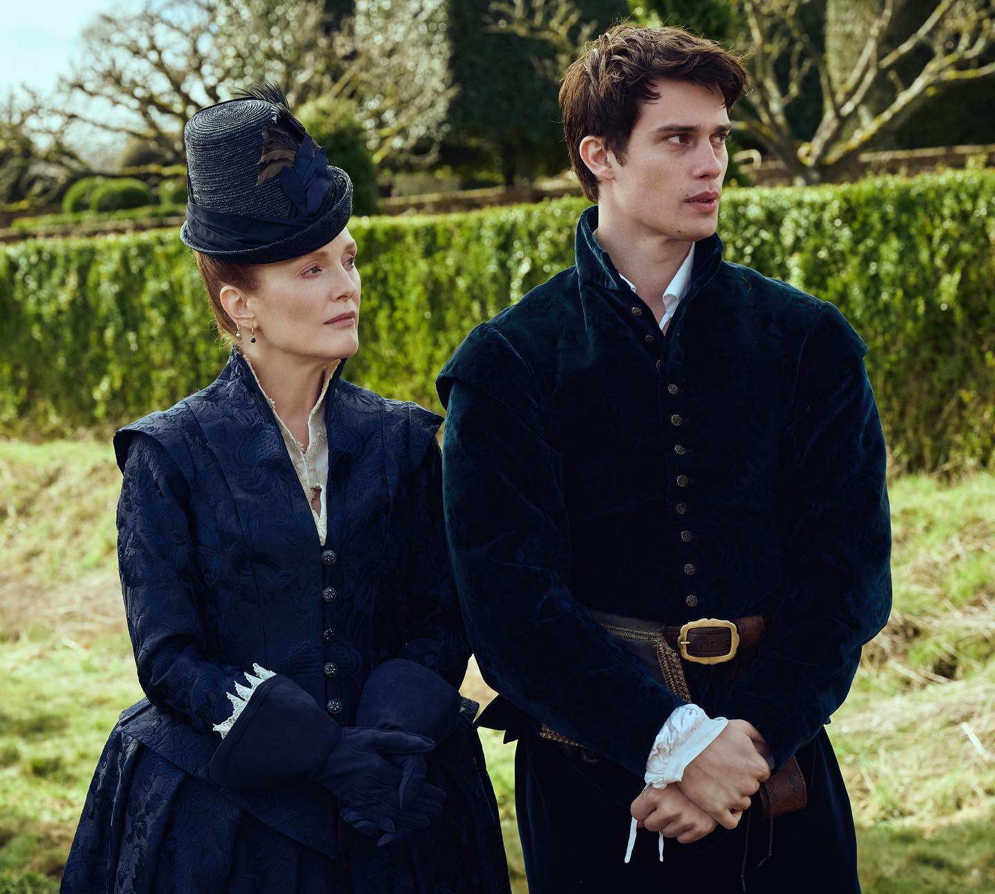 First look at Nicholas Galitzine and Julianne Moore in the show 'Mary & George'