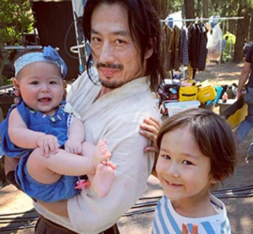 Hiroyuki Sanada remains silent about his children. 