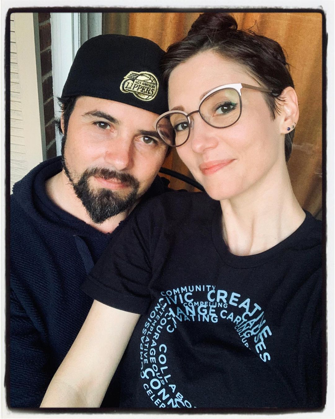 Chyler Leigh and her husband, Nathan West.