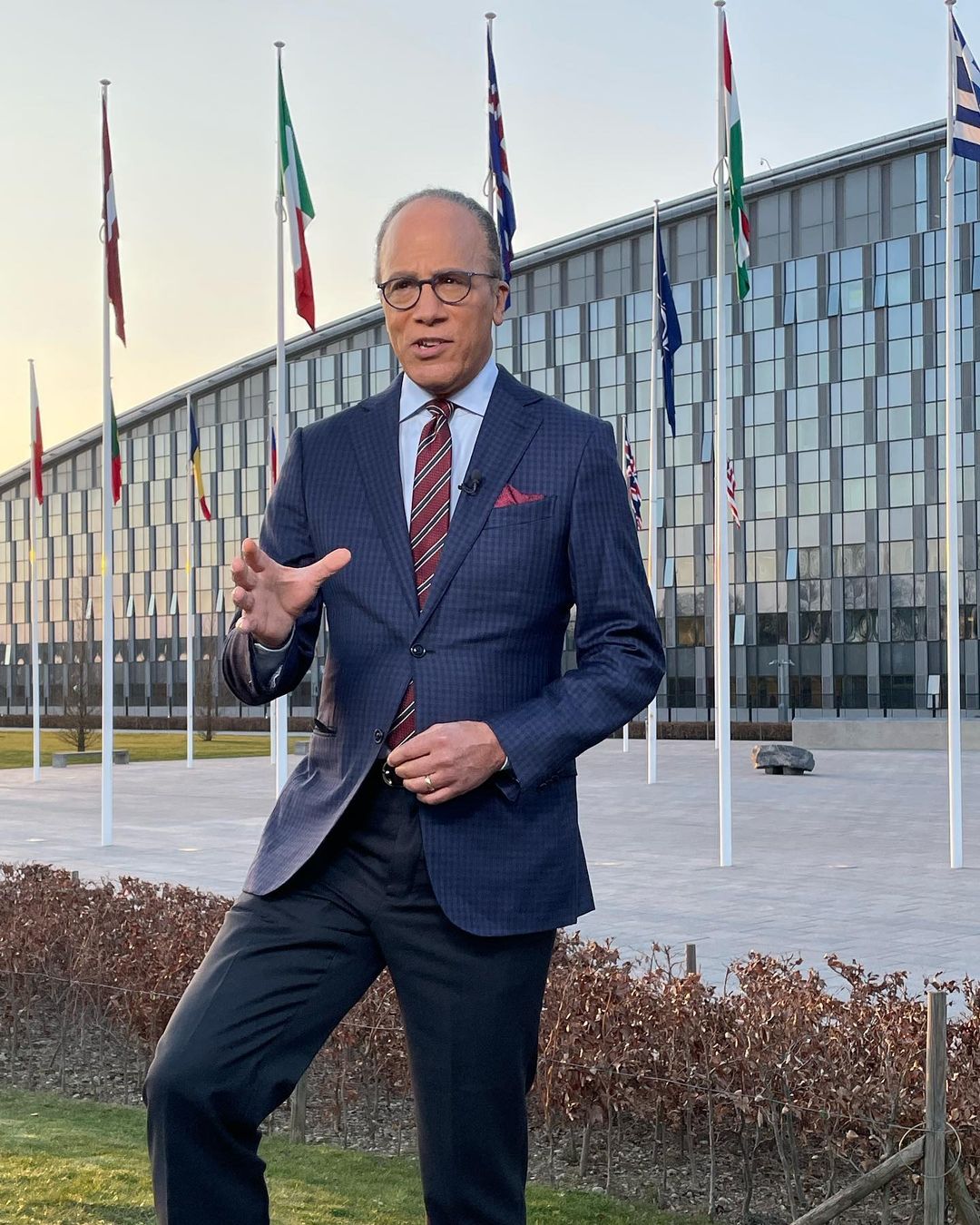 Lester Holt has not given any updates about his health.