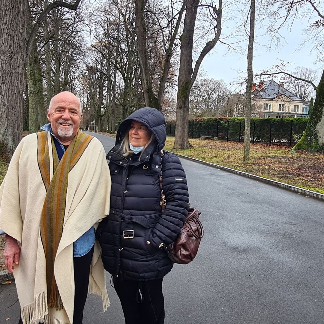 Paulo Coelho has been married to his wife for over four decades.