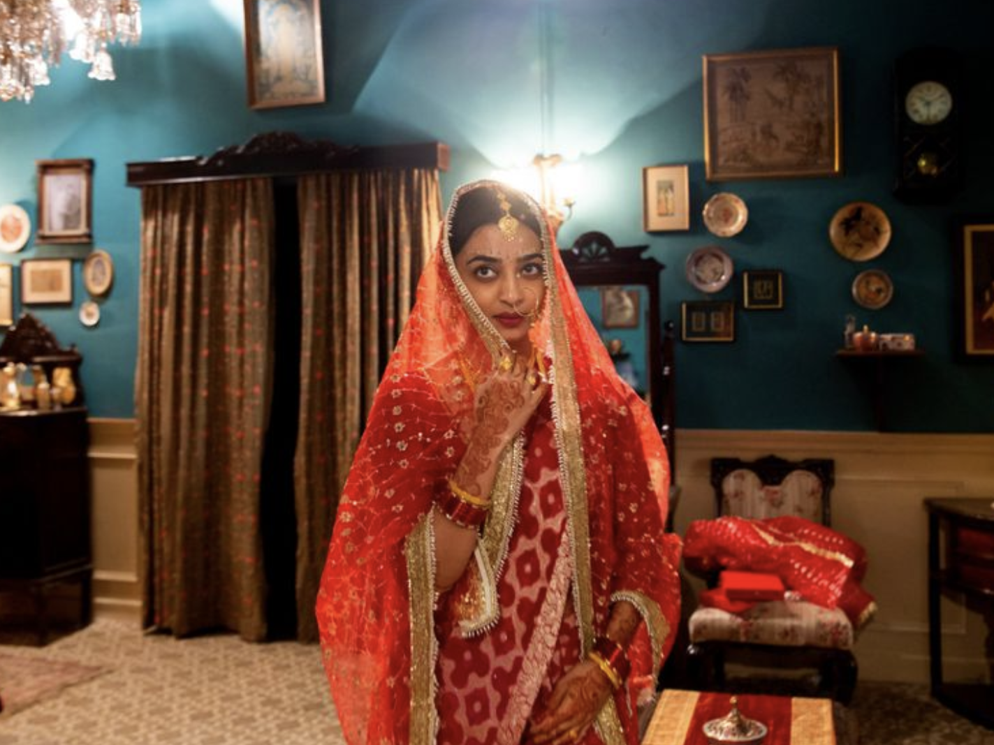 Radhika Apte as Radha in 'Raat Akeli Hai' 