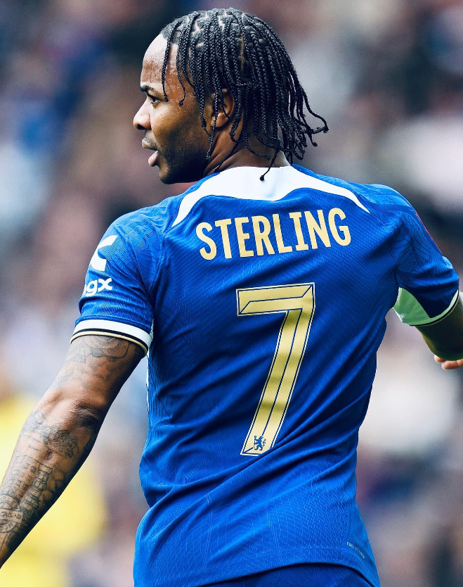 Raheem Sterling is Chelsea FC winger