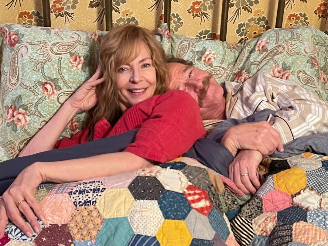 Allison Janney with Bryan Cranston in 'Everything Is Going To Be Great'