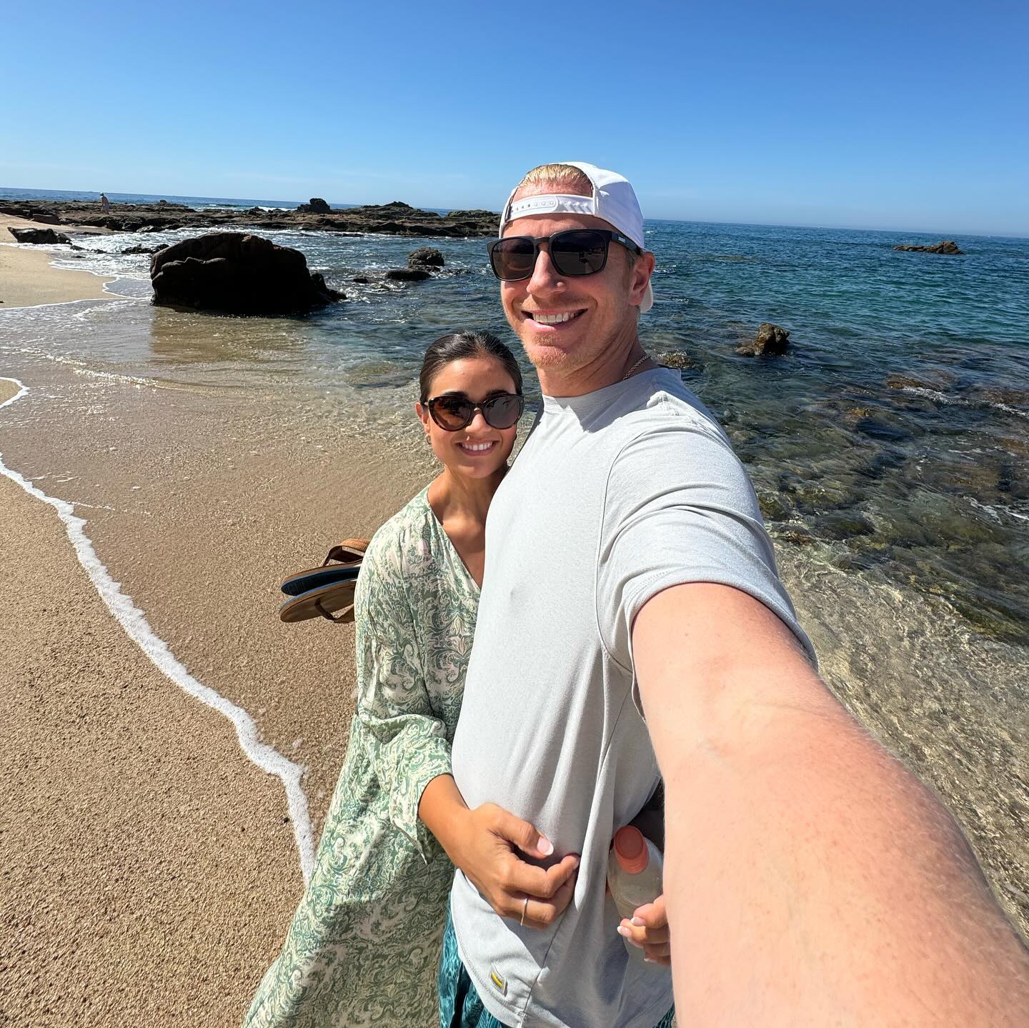 Sean and Catherine Lowe on their 10th anniversary special vacation
