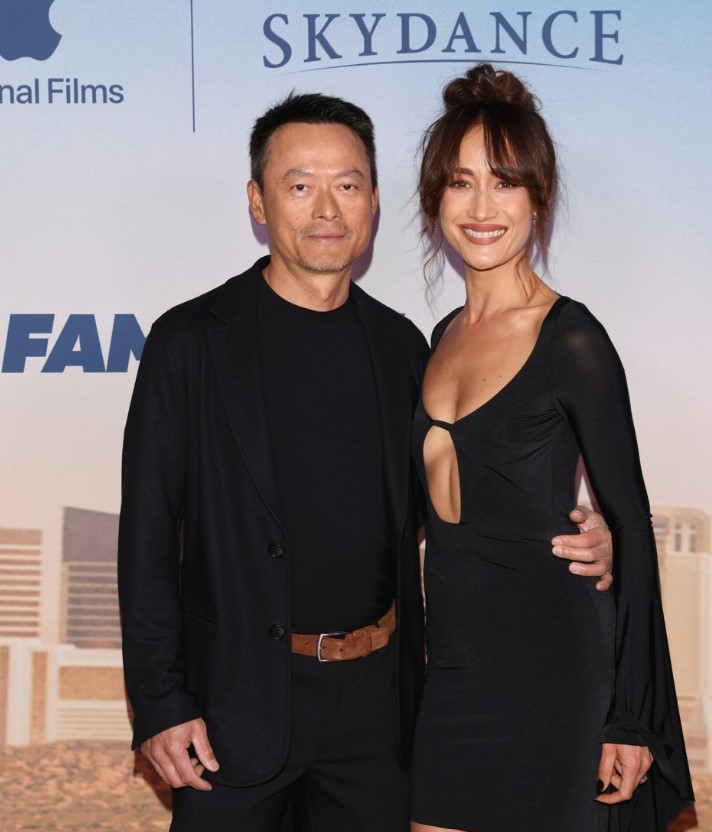 Maggie Q with her husband, Curtis Macnguyen, at the Berggruen Prize Gala