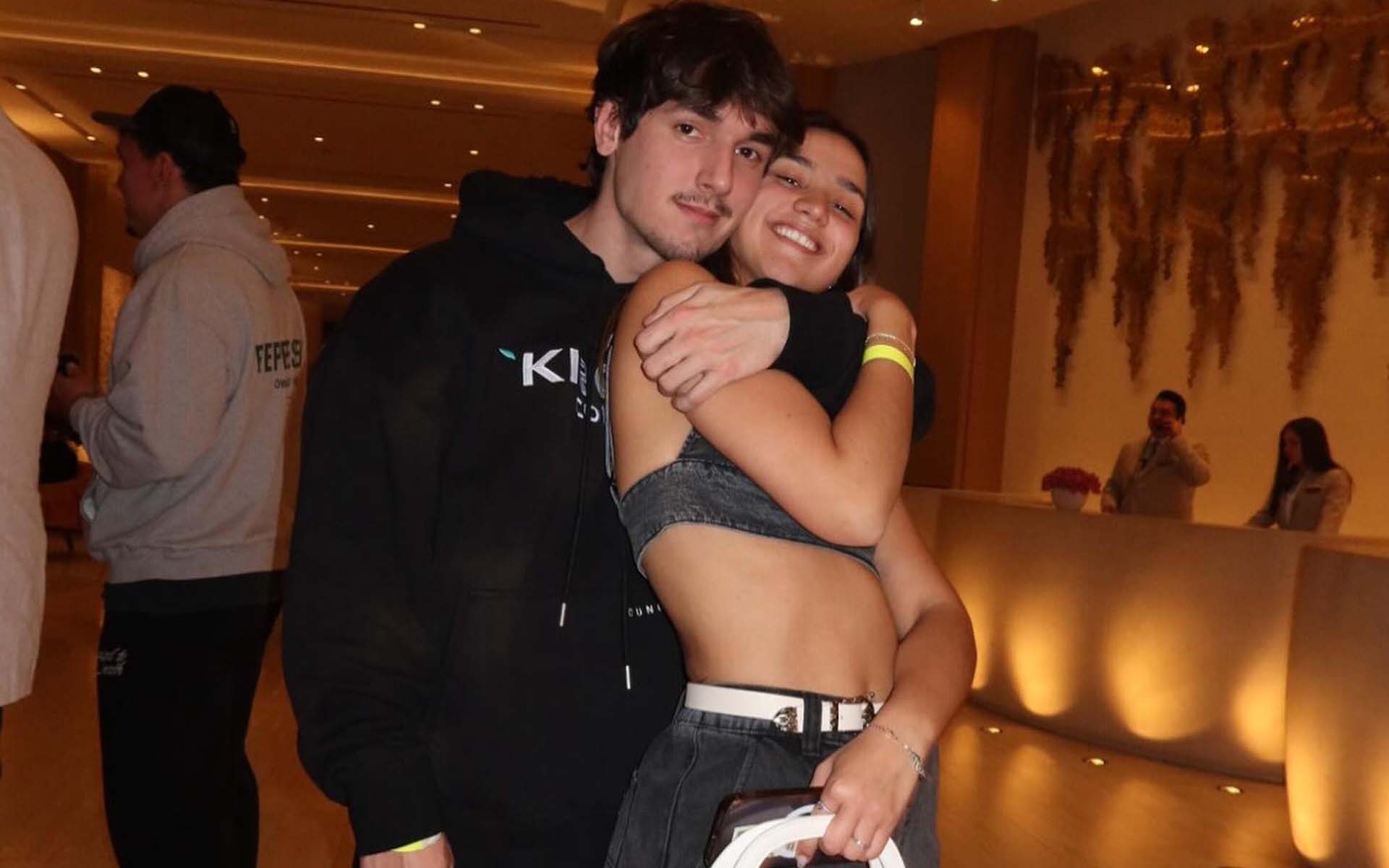 Bryce Hall and Mikaela Lafuente.