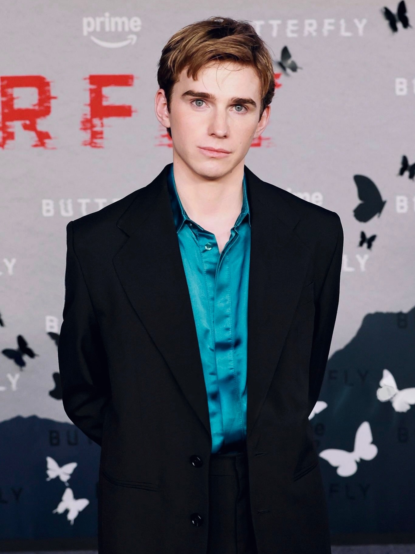 Louis Landau at the New York City premiere of 'Butterfly'