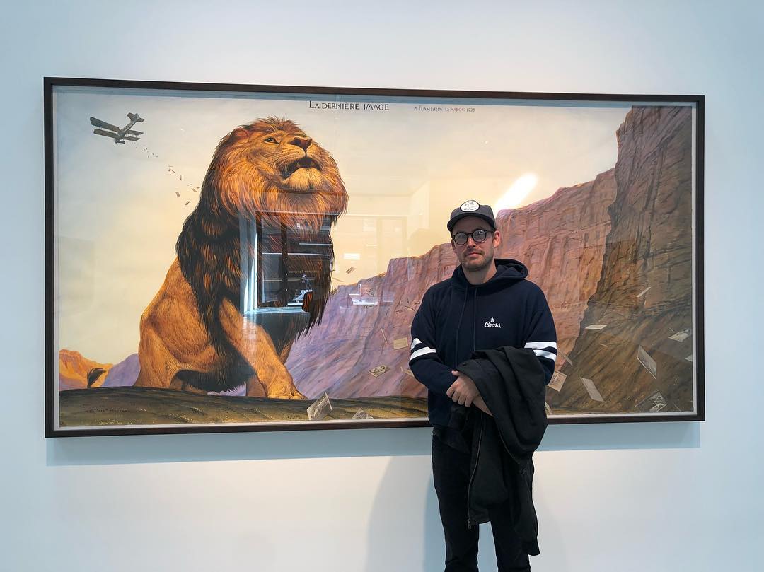 Zach Cregger at an art gallery in 2018 in New York