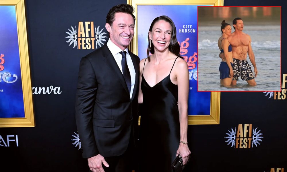 Hugh Jackman and Bikini-Clad Girlfriend Sutton Foster Pack on the PDA in Costa Rica